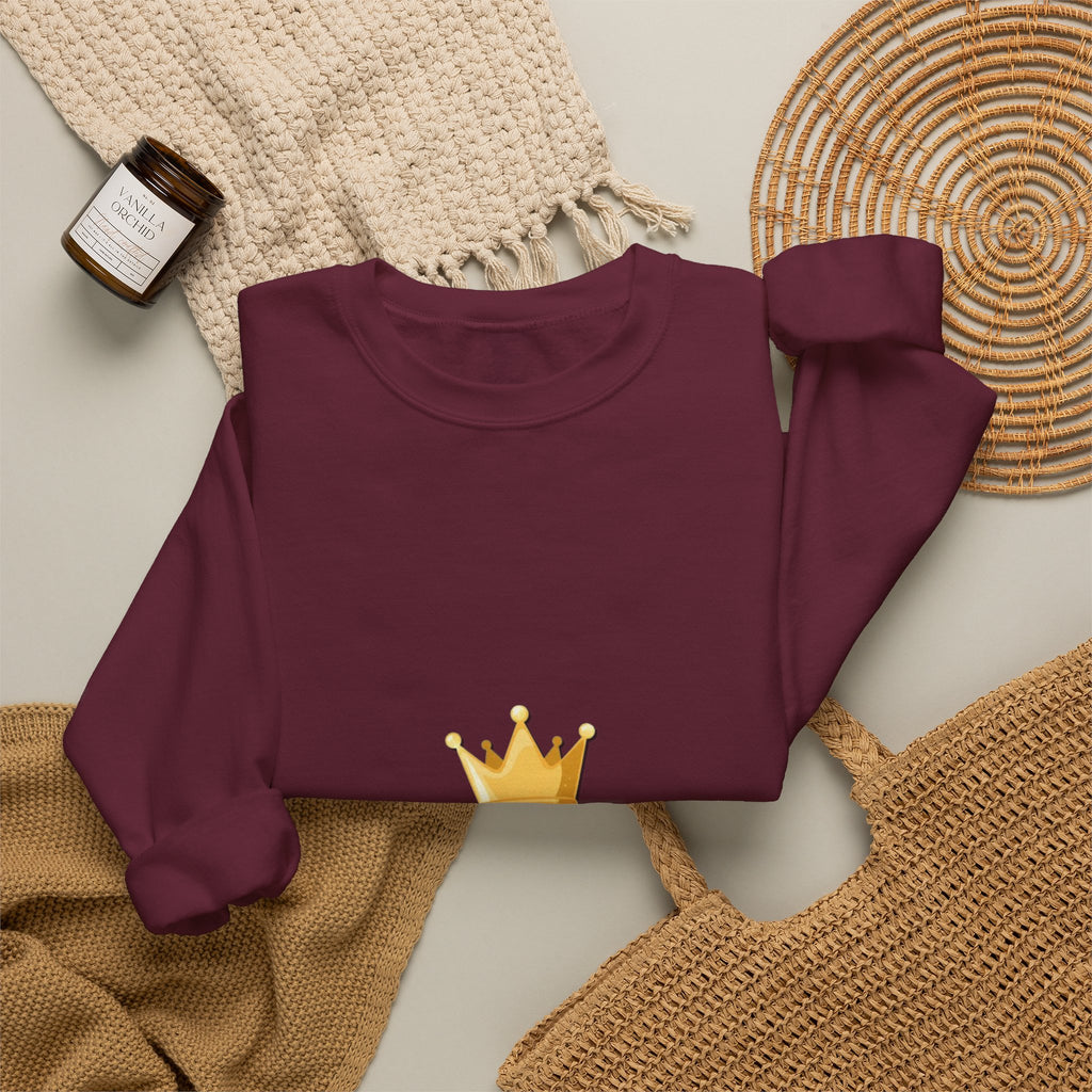 Crewneck Sweatshirt — 'Free Spirit' Graffiti Back Print