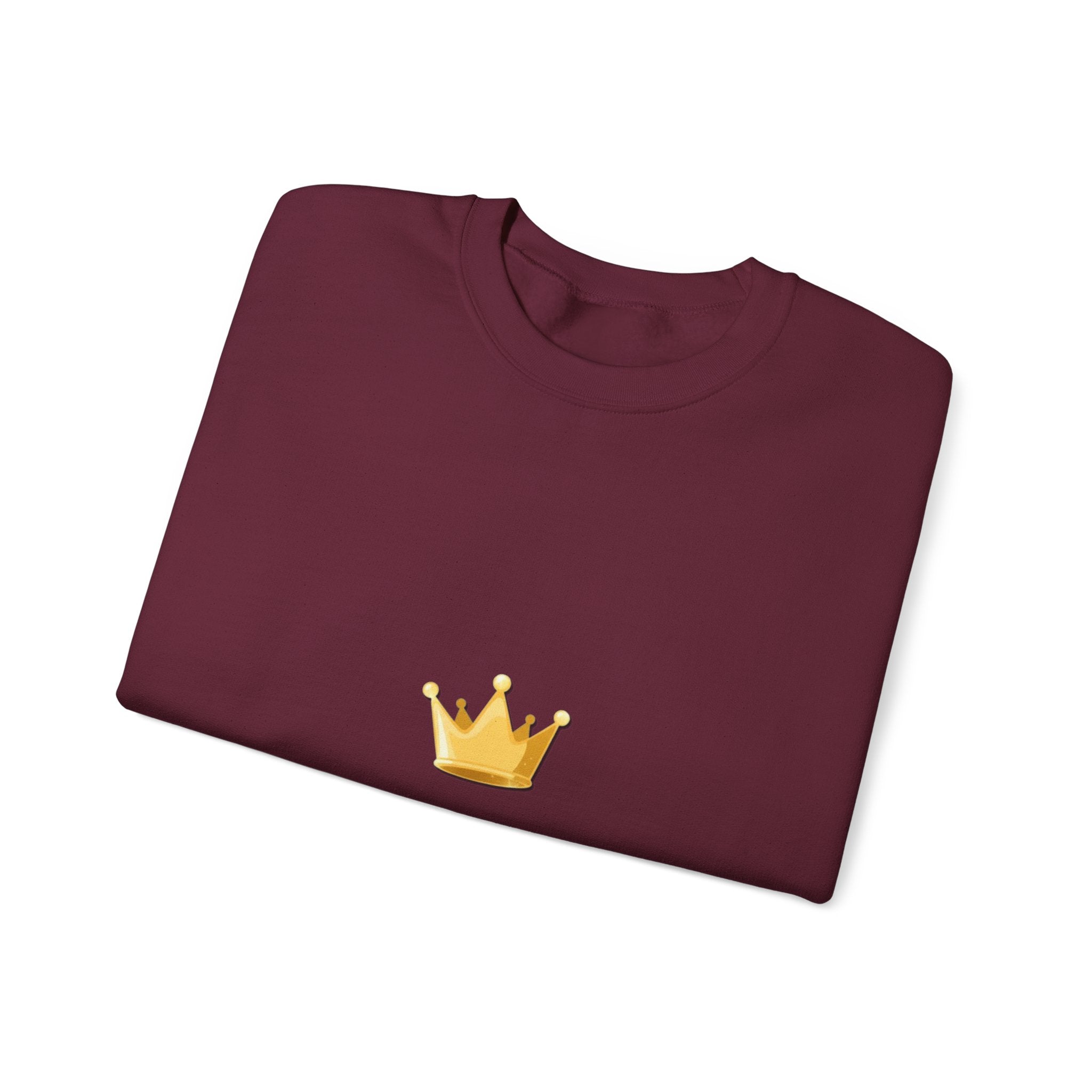 Crewneck Sweatshirt — 'Free Spirit' Graffiti Back Print