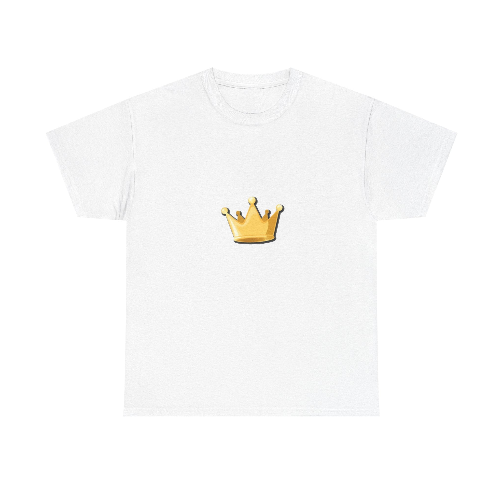 Crown Chest Tee — 'Don't Feed the Vultures' Graphic Back Streetwear T-Shirt