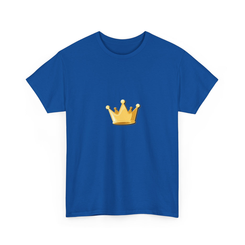 Crown Chest Tee — 'Don't Feed the Vultures' Graphic Back Streetwear T-Shirt