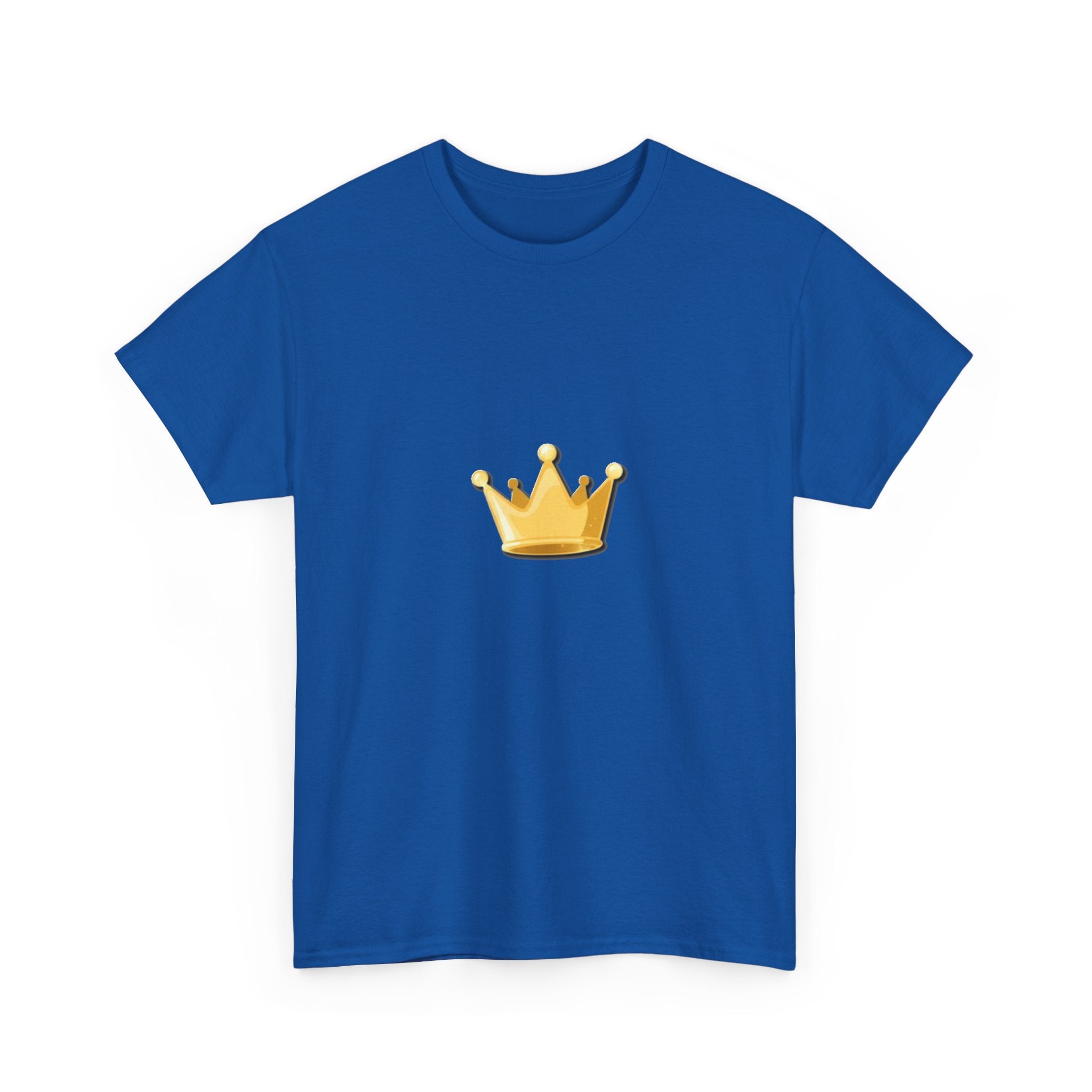 Crown Chest Tee — 'Don't Feed the Vultures' Graphic Back Streetwear T-Shirt