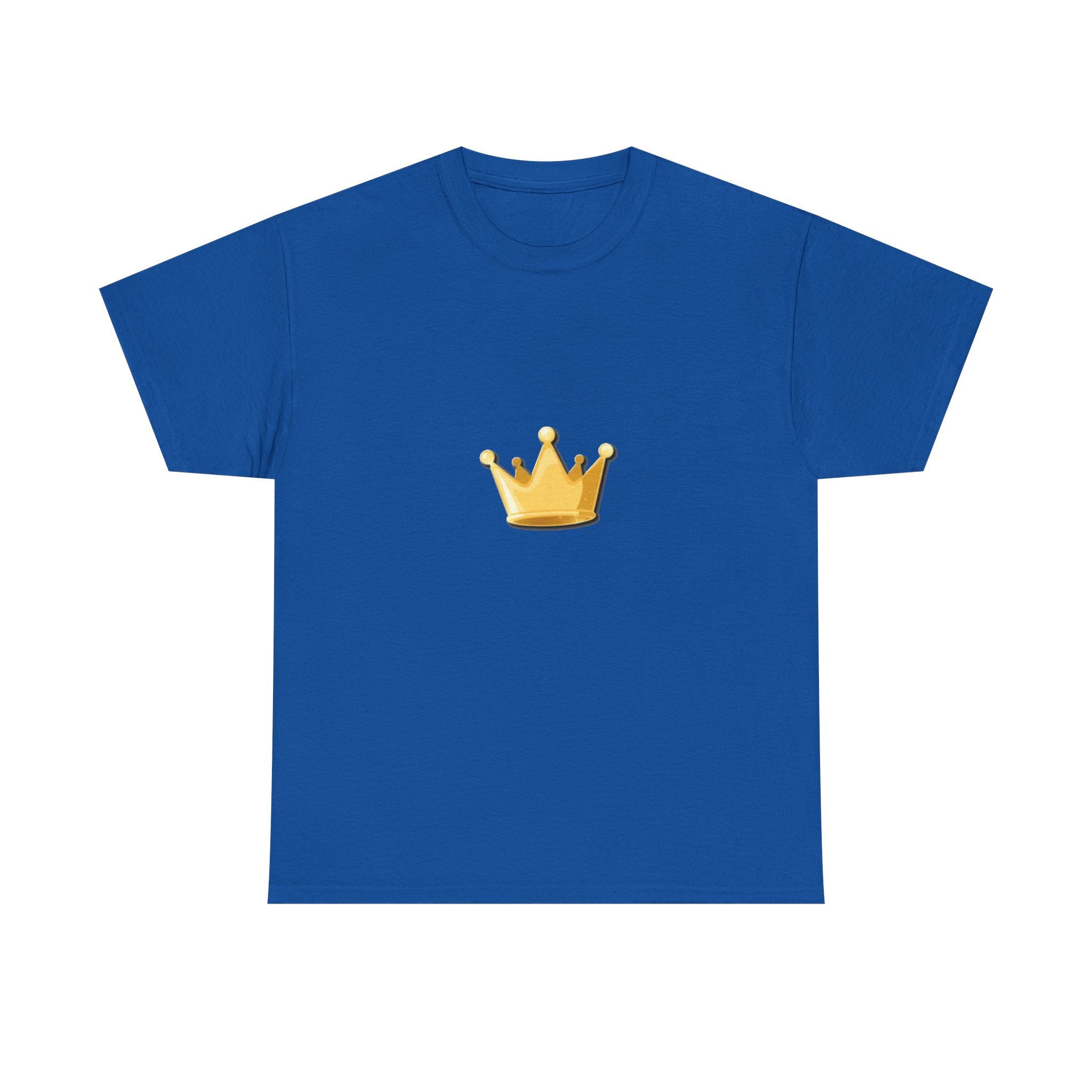 Crown Chest Tee — 'Don't Feed the Vultures' Graphic Back Streetwear T-Shirt