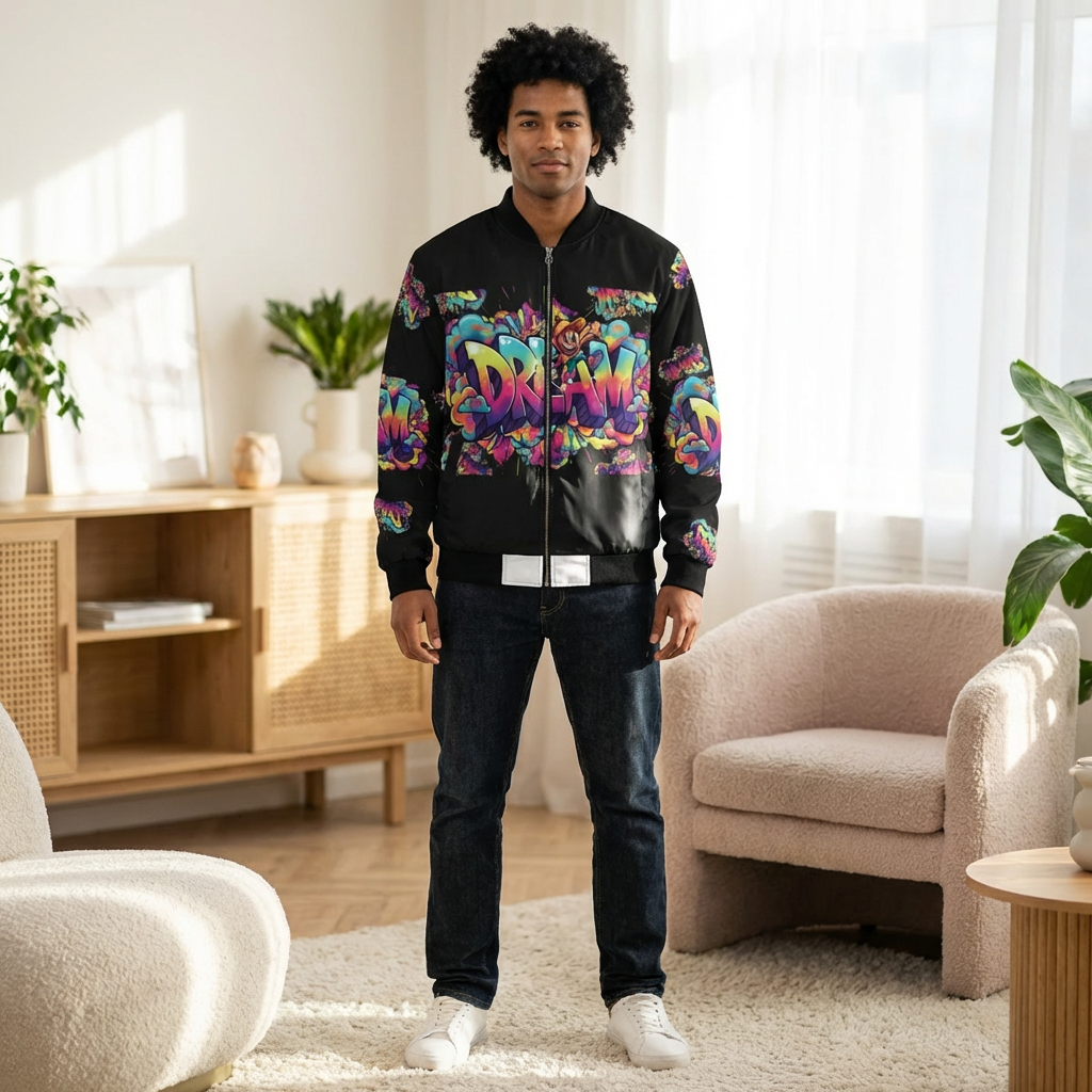 Dream Graffiti Bomber Jacket
