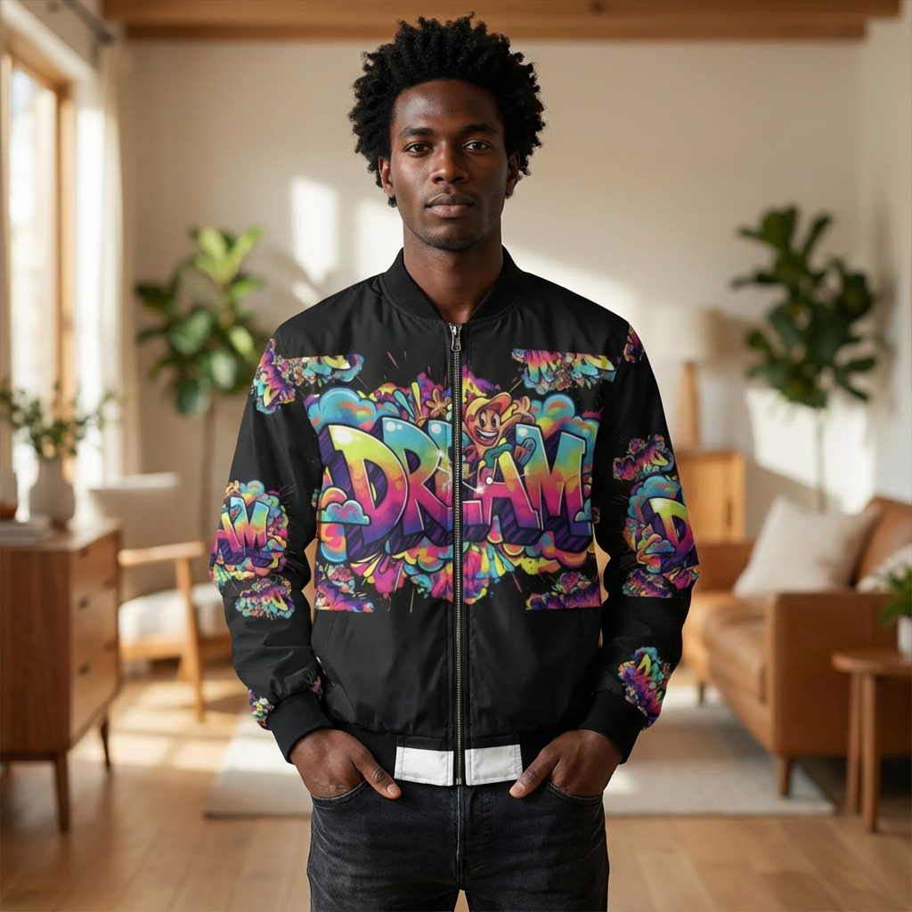 Dream Graffiti Bomber Jacket