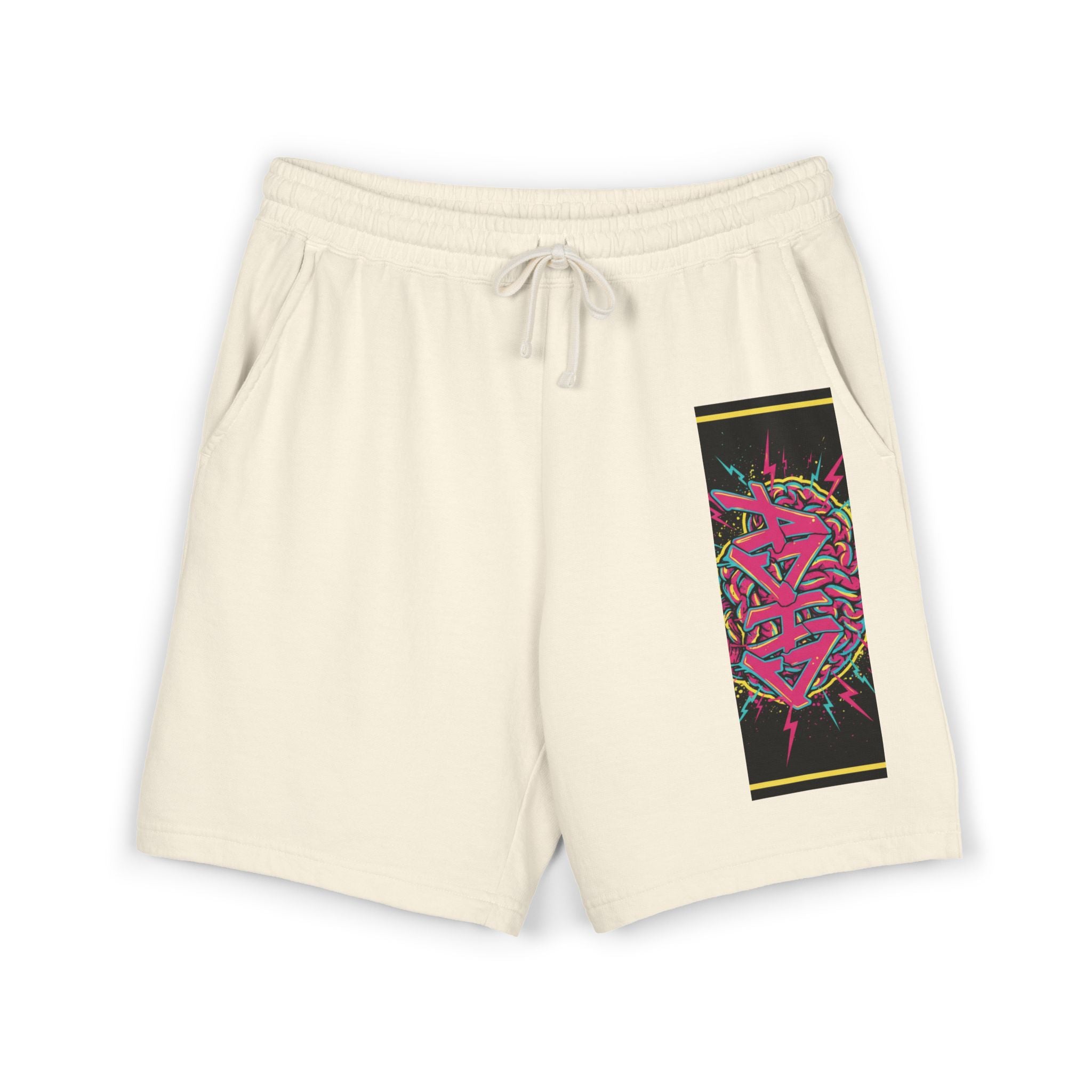 Unisex Garment-Dyed Lightweight Fleece Sweat Shorts