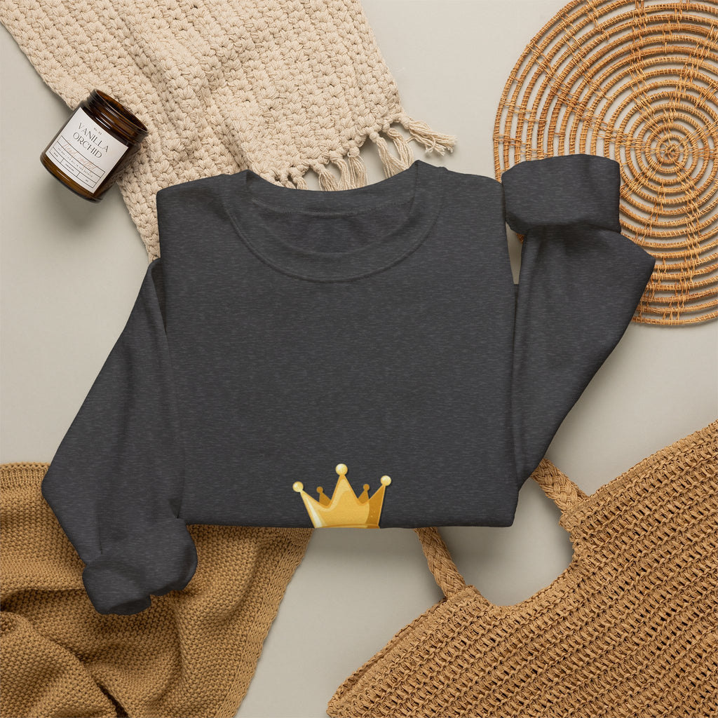 Crewneck Sweatshirt — 'Free Spirit' Graffiti Back Print