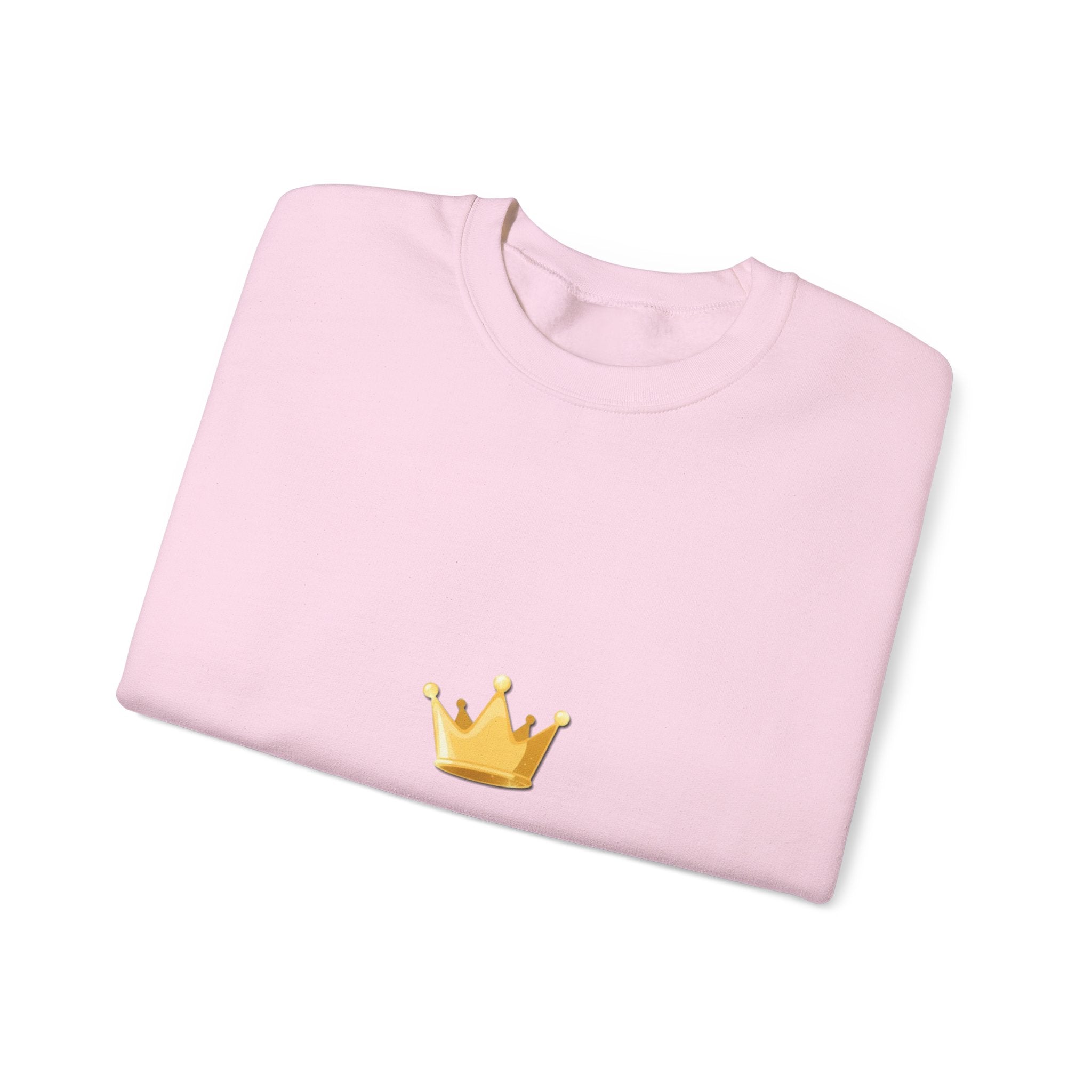 Crewneck Sweatshirt — 'Free Spirit' Graffiti Back Print