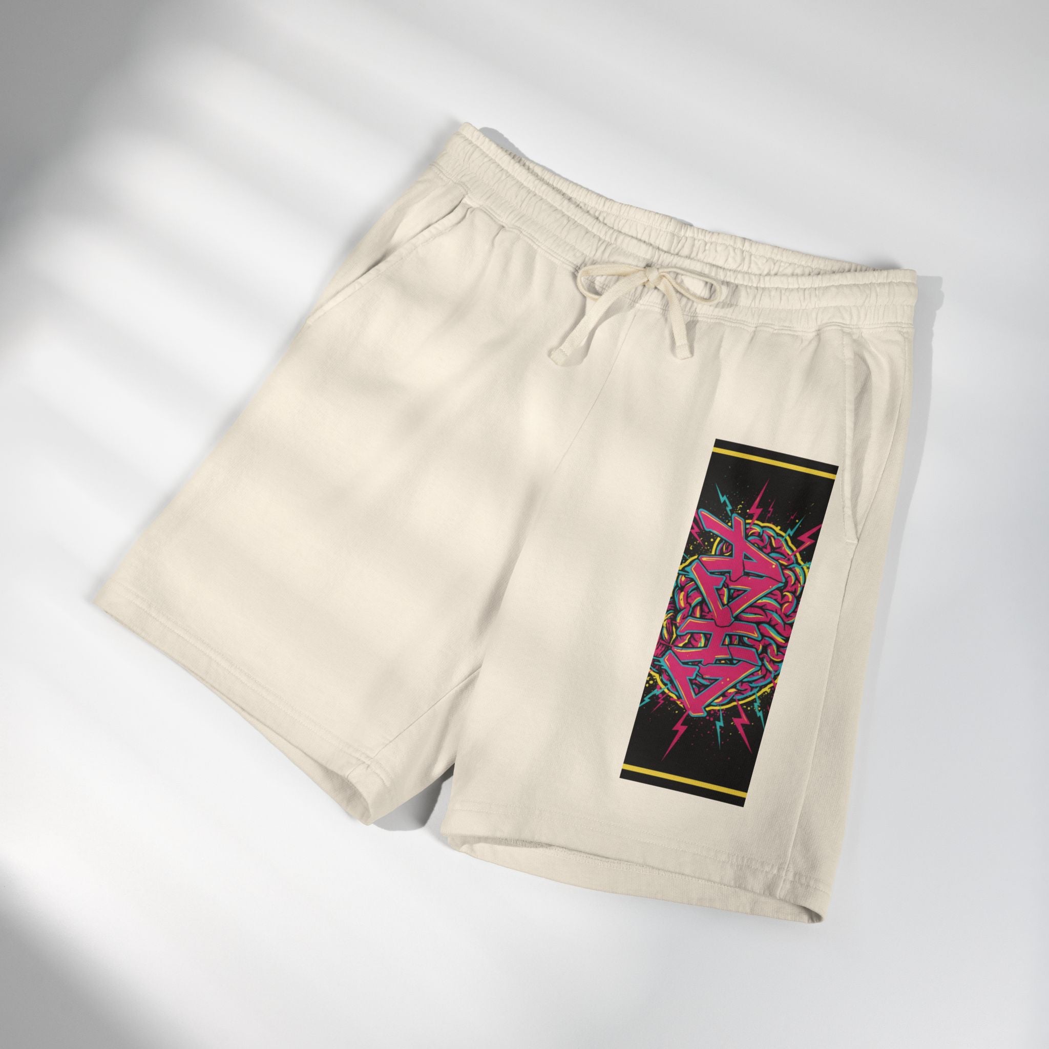 Unisex Garment-Dyed Lightweight Fleece Sweat Shorts