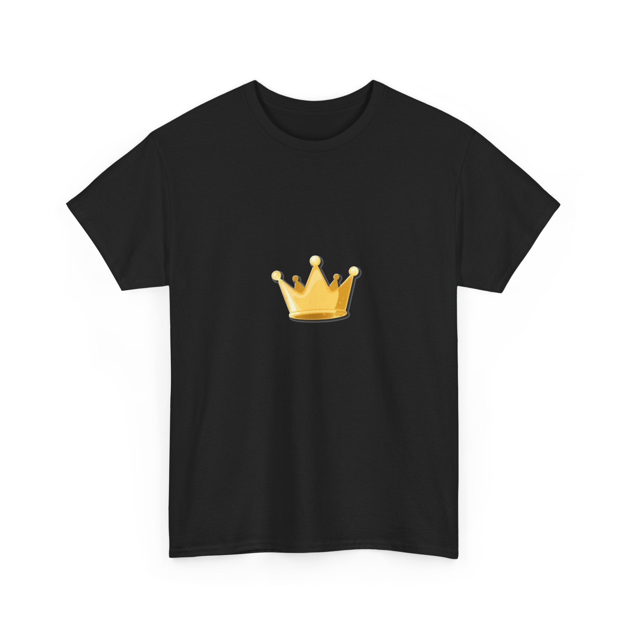 Crown Chest Tee — 'Don't Feed the Vultures' Graphic Back Streetwear T-Shirt