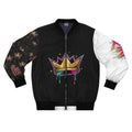 Graffiti Crown Bomber Jacket — "Don't Kill the Fun" Streetwear
