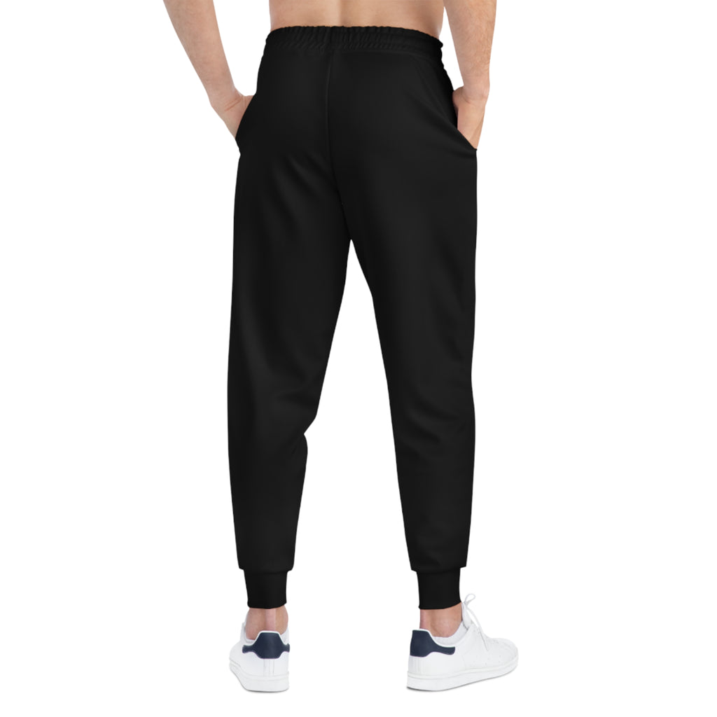 Graffiti Crown Joggers — Streetwear Athletic Sweatpants