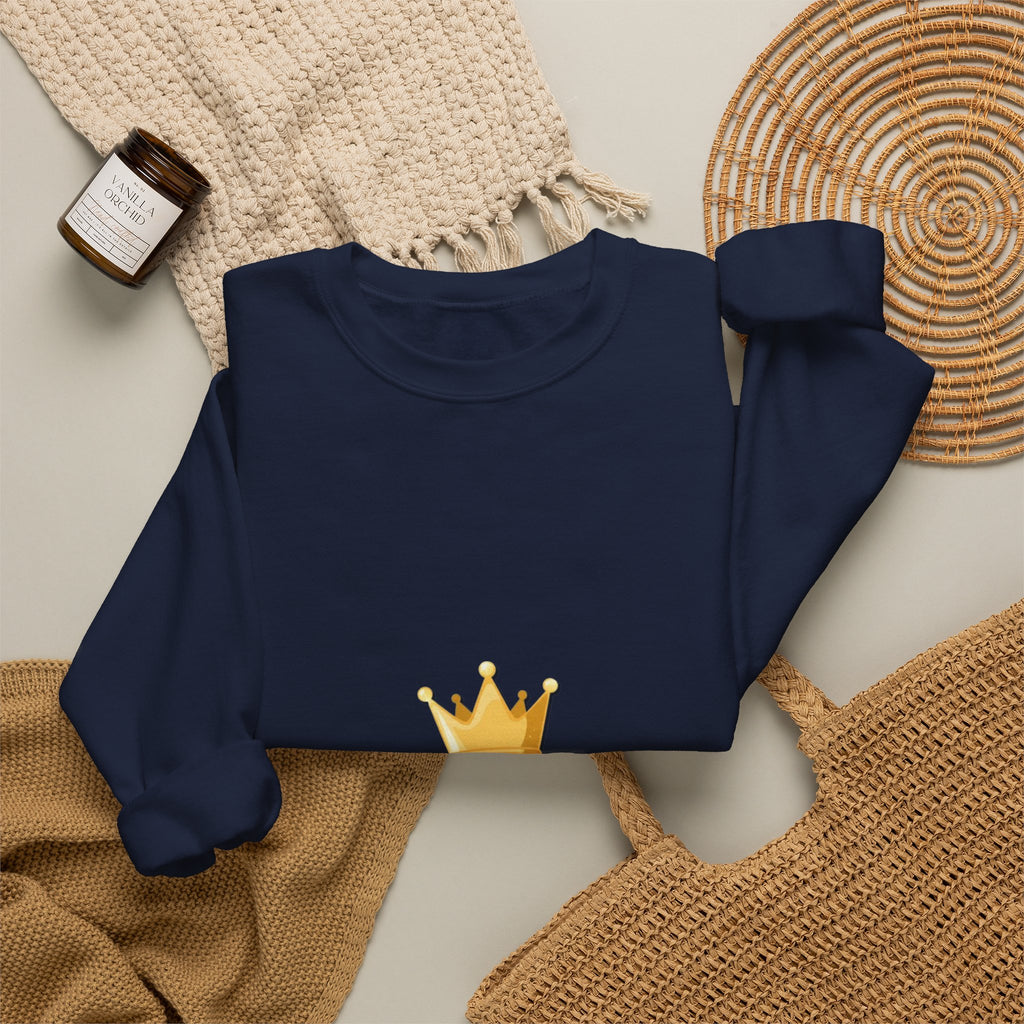 Crewneck Sweatshirt — 'Free Spirit' Graffiti Back Print