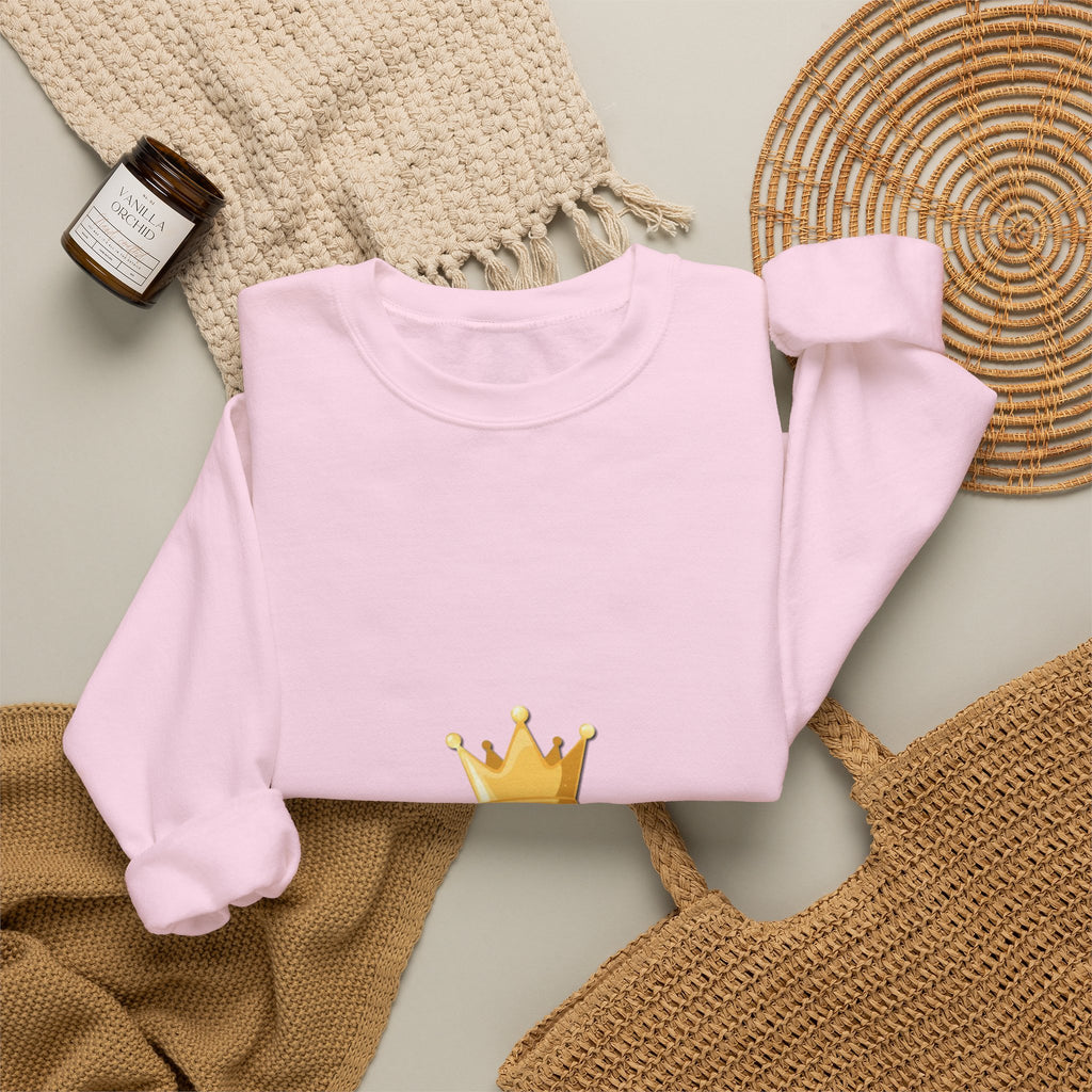 Crewneck Sweatshirt — 'Free Spirit' Graffiti Back Print