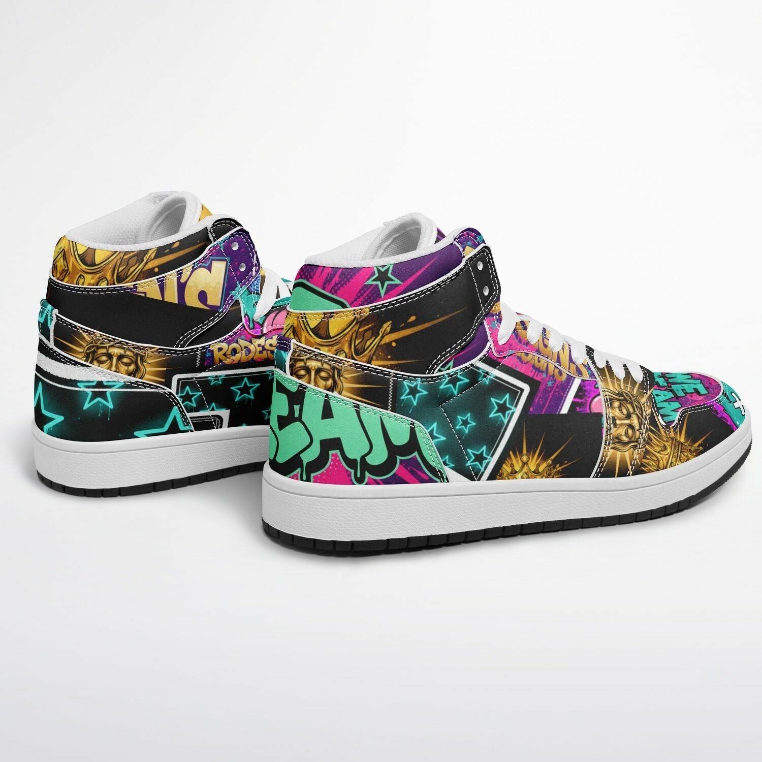 Dream Chasers — We Dream Patchwork Edition High Tops