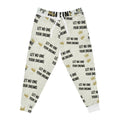 Let No One Your Dreams Joggers — Motivational All-Over-Print Athletic Pants