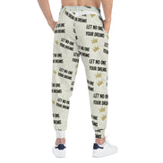 Let No One Your Dreams Joggers — Motivational All-Over-Print Athletic Pants