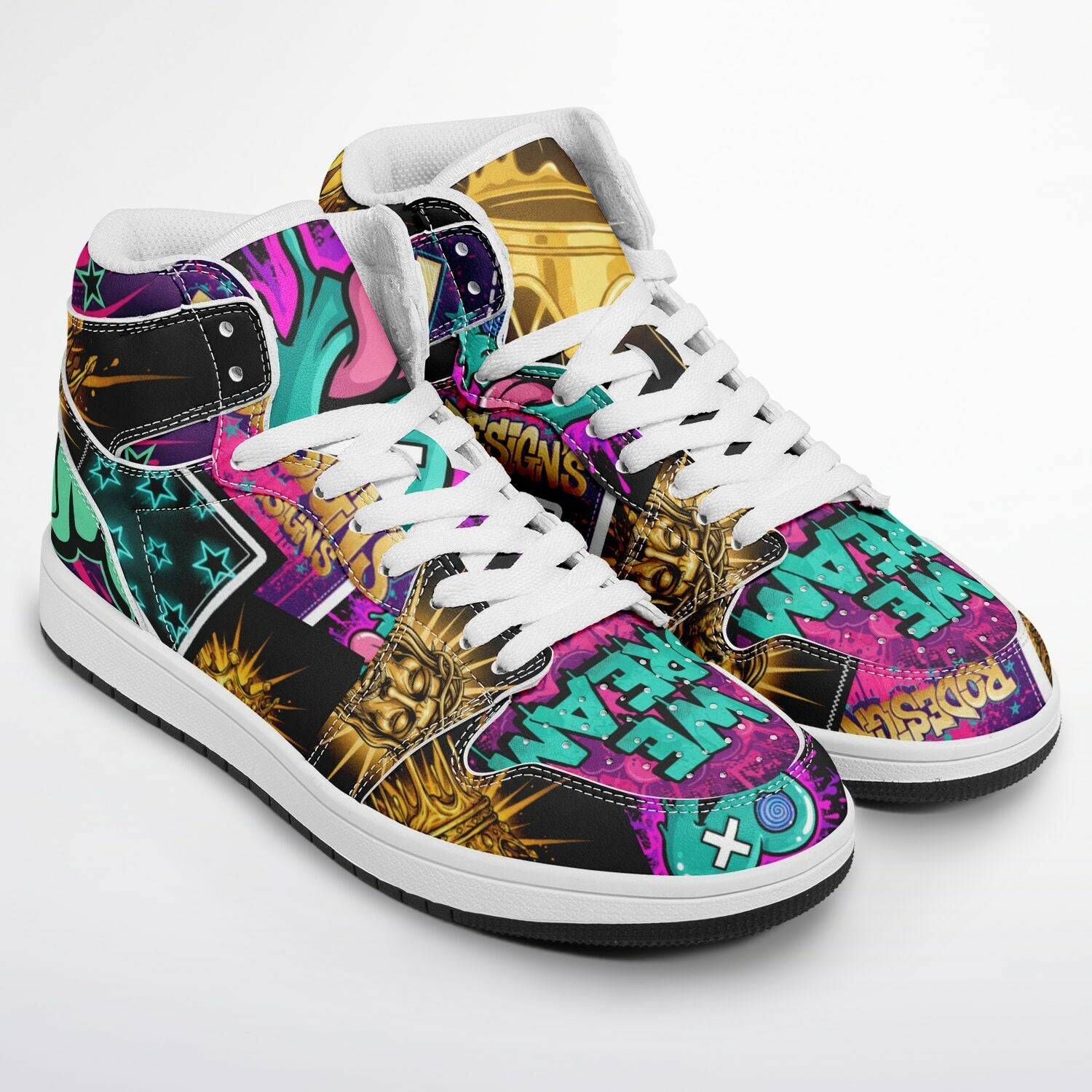 Dream Chasers — We Dream Patchwork Edition High Tops