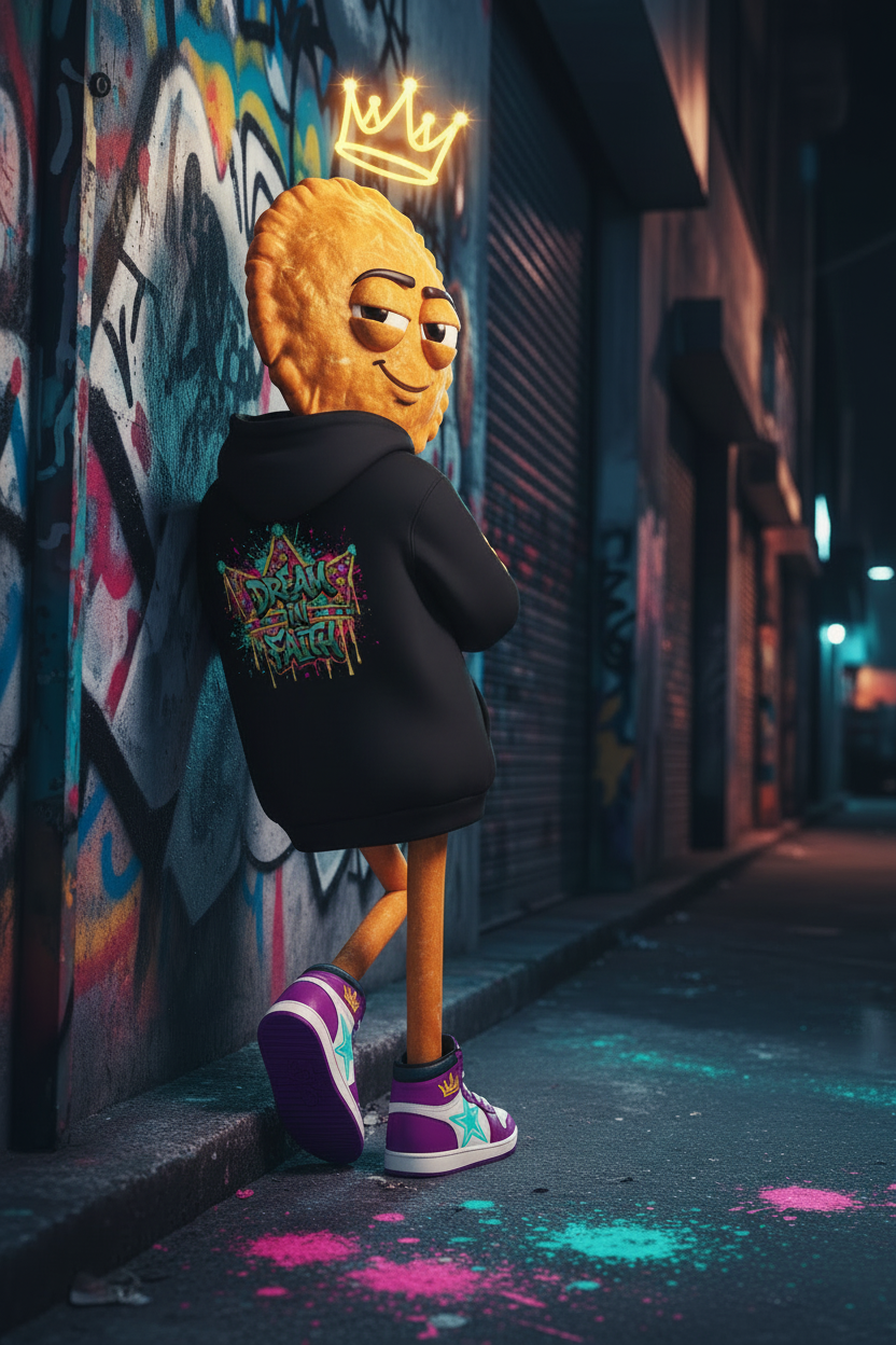 Dream In Faith  Hoodie — Graffiti Star Streetwear Pullover