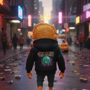 Three-Panel Fleece Hoodie — Let No One Kill Your Dreams | RODESIGN'S Street Art Edition