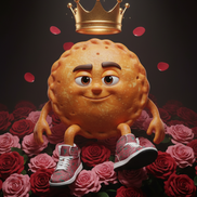 the dancer that dreams high tops -Red rose edition