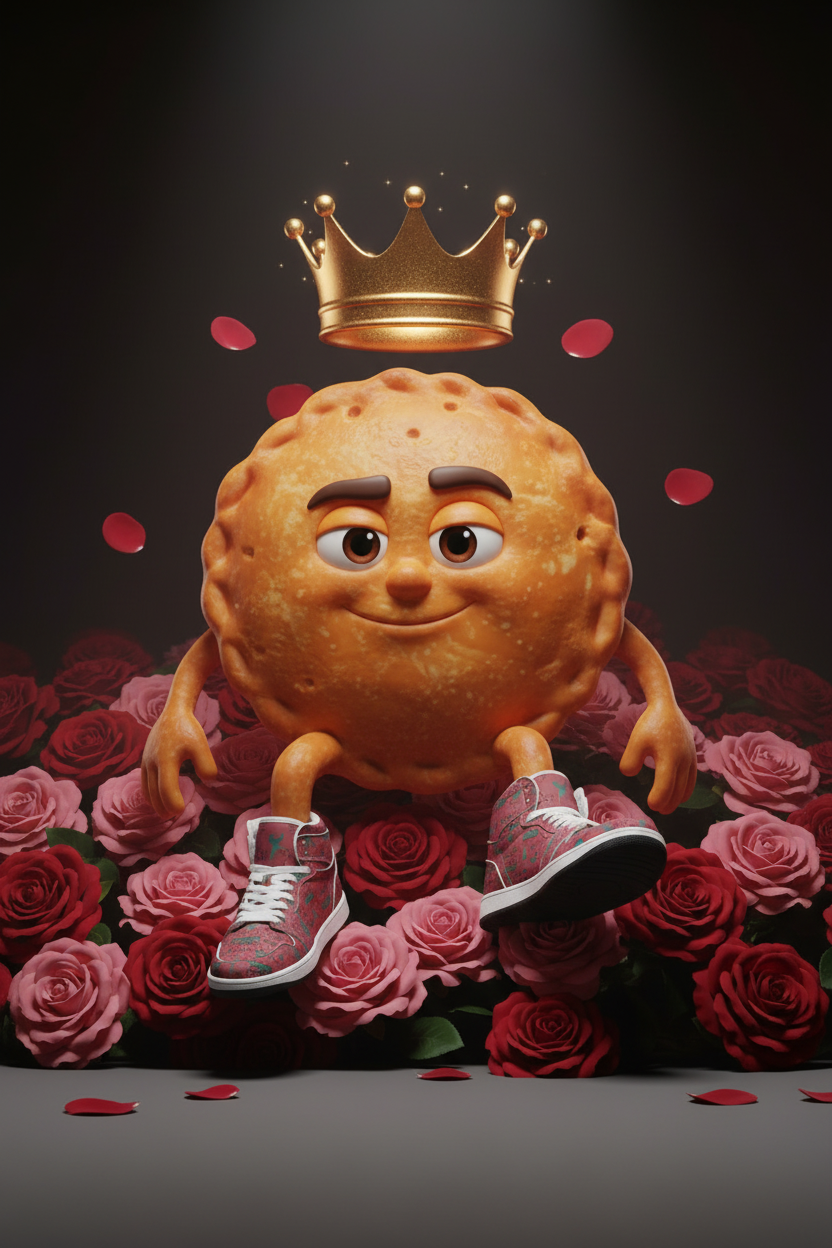 the dancer that dreams high tops -Red rose edition