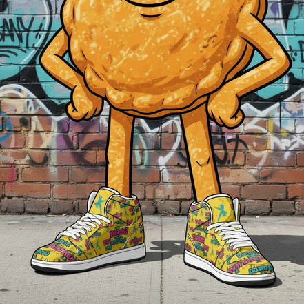 The Dancer That Dreams — High Top Sneakers