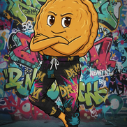 Graffiti Dream Athletic Joggers — Colorful Urban Streetwear