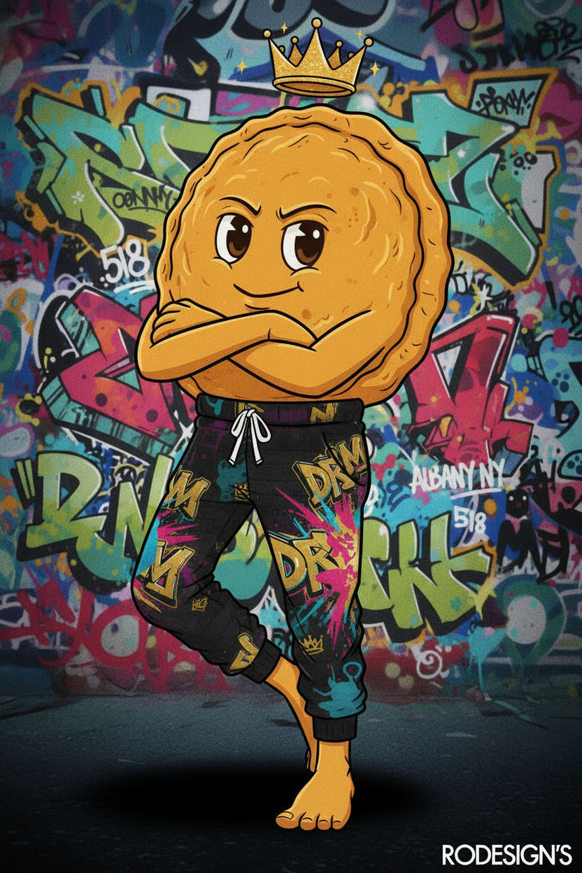 Graffiti Dream Athletic Joggers — Colorful Urban Streetwear