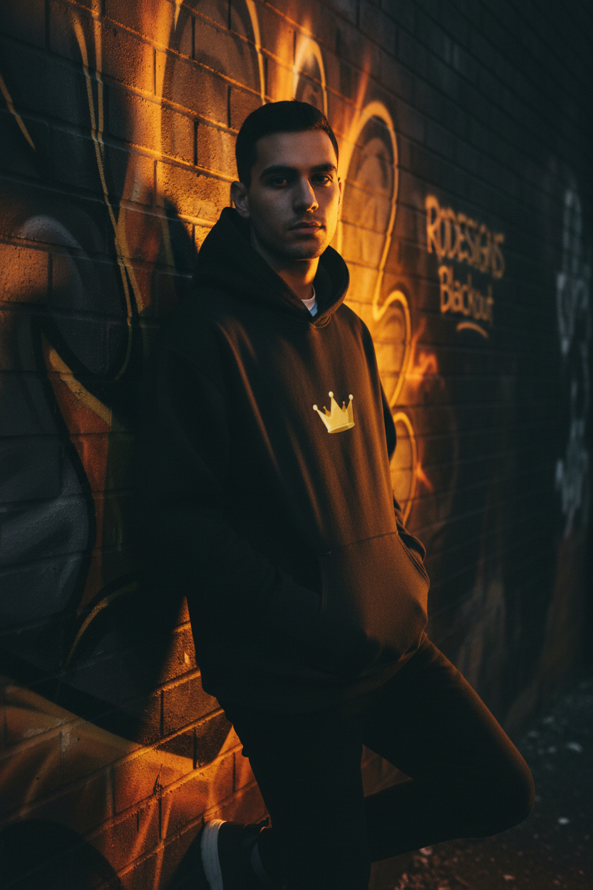 Blackout Man Graffiti