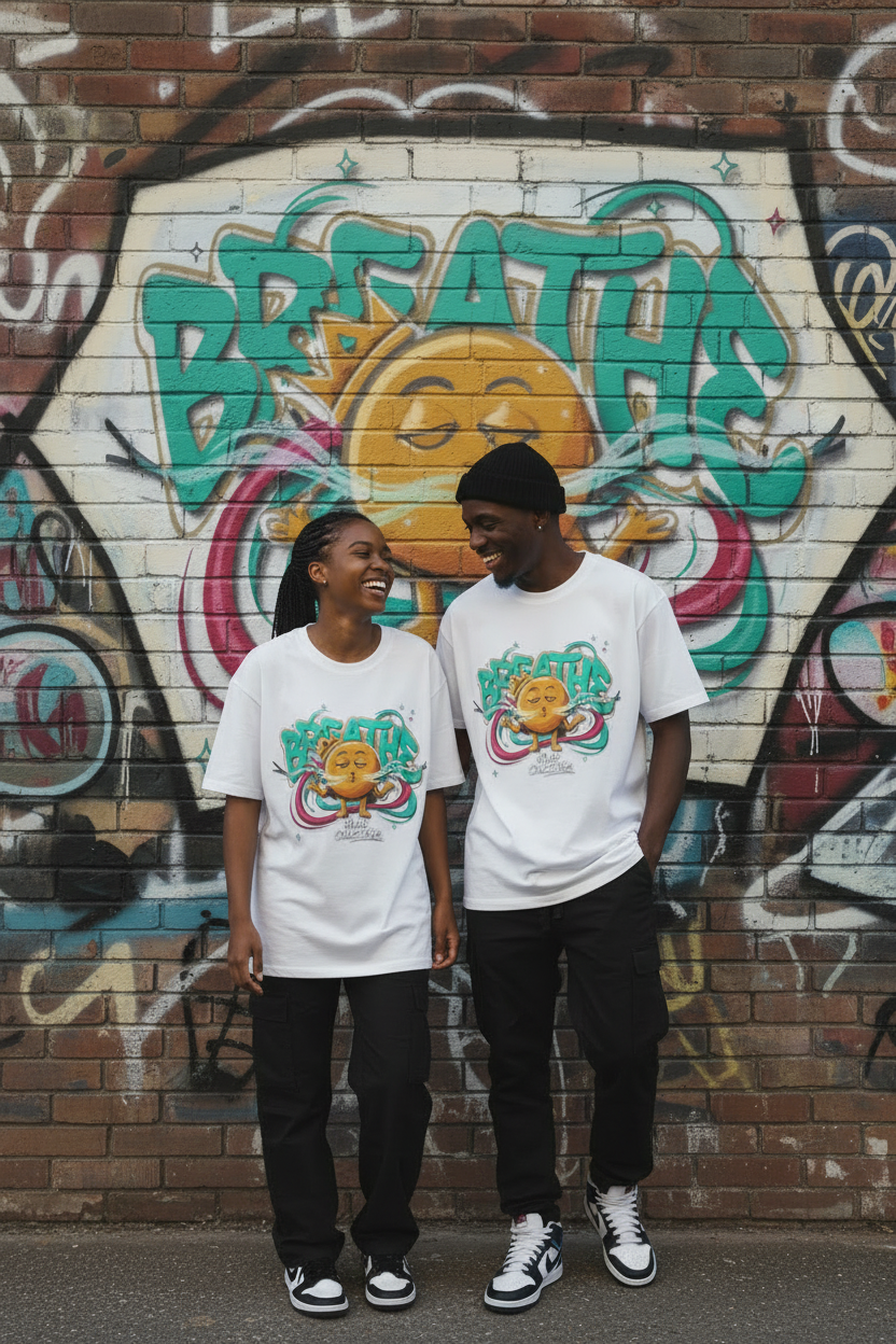 Couple BREATHE Mural