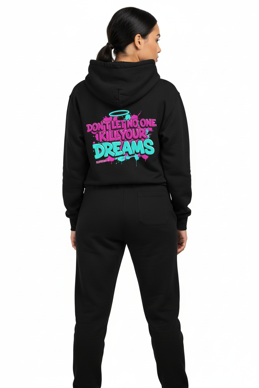 Female Model - Hoodie + Joggers Set