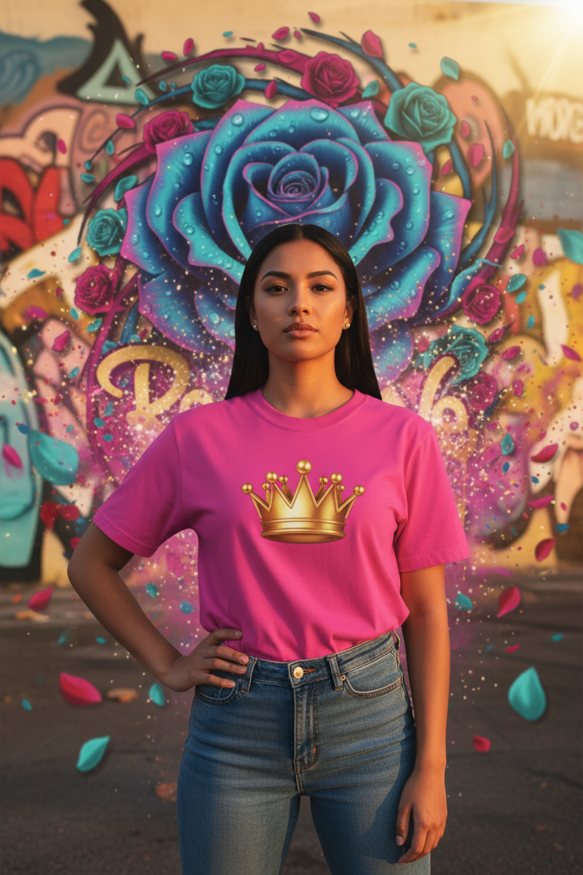Female Pink Graffiti