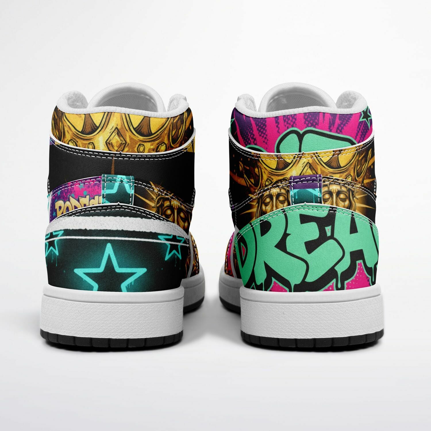 Dream Chasers — We Dream Patchwork Edition High Tops