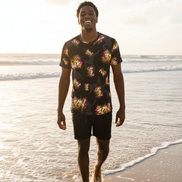 Joy Graffiti All-Over Print Tee — Dance-Inspired Streetwear