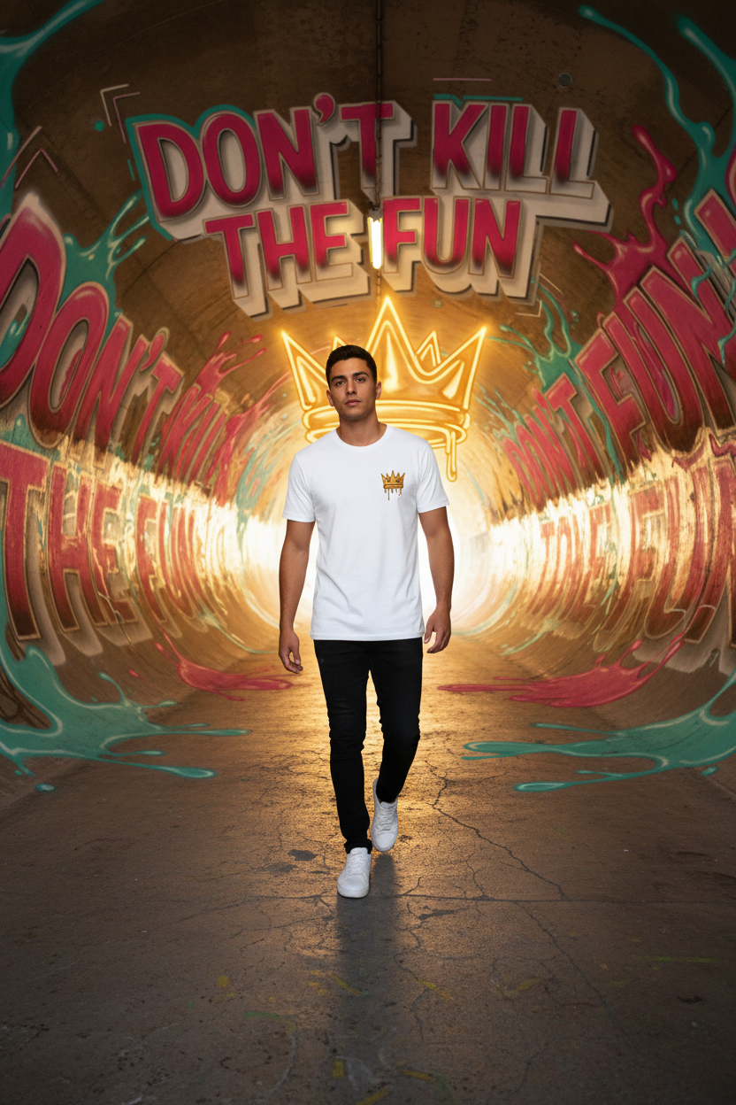 Man - Graffiti Tunnel