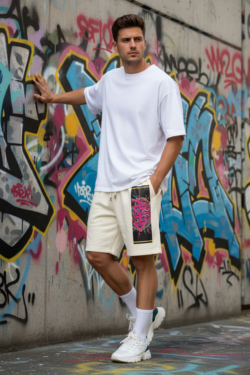Unisex Garment-Dyed Lightweight Fleece Sweat Shorts