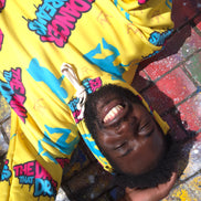 The dancer That Dreams  Bright Yellow All-Over Print Dance Sweatshirt