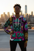 WE DREAM — Patchwork premium Pullover Hoodie