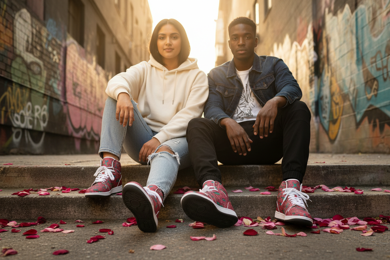 Rose Edition — Two Models Urban Steps